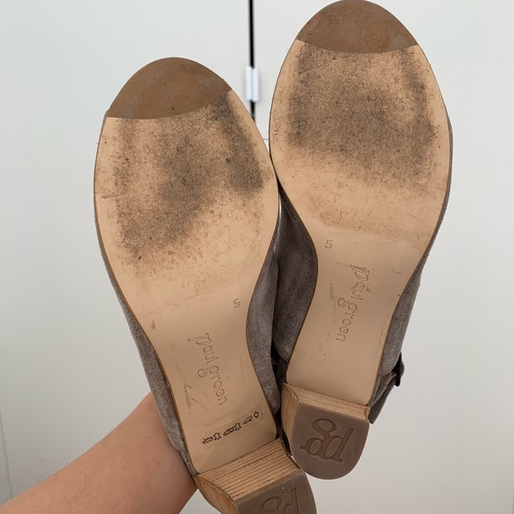 Paul Green 'Joan' Metallic Slingback Sandal - Picture 4 of 4